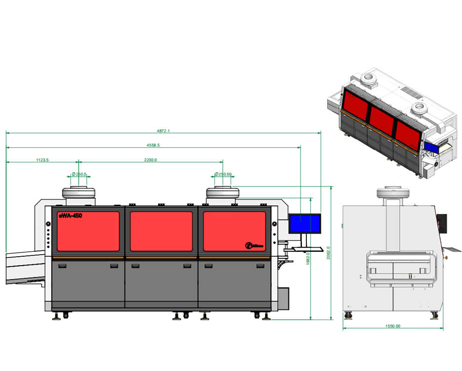 Lead Free Wave Solder Machine eWA Series